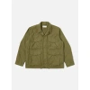 UNIVERSAL WORKS VESTE PARACHUTE FIELD OLIVE RECYCLED POLY TECH