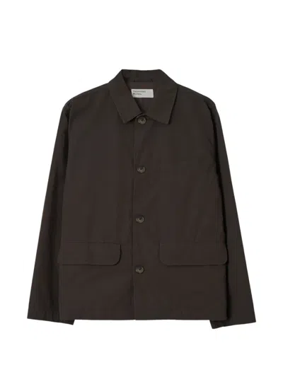 Universal Works Warmus Jacket In Brown