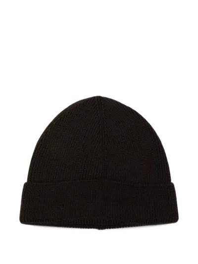 Universal Works Watch Ribbed-knit Beanie Hat In Brown