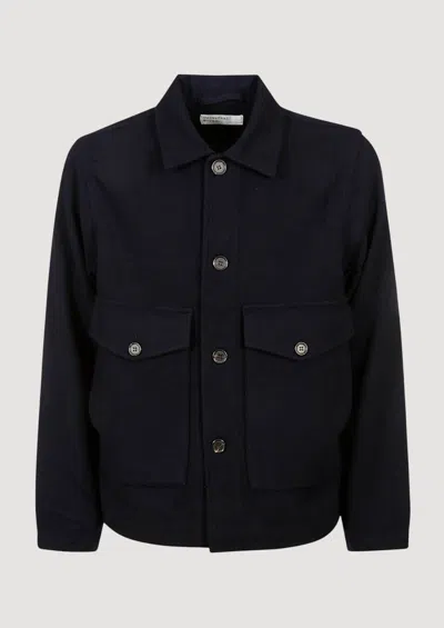Universal Works Watchman Ii Jacket In Blue