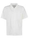 Universal Works A Short Sleeved Shirt In White
