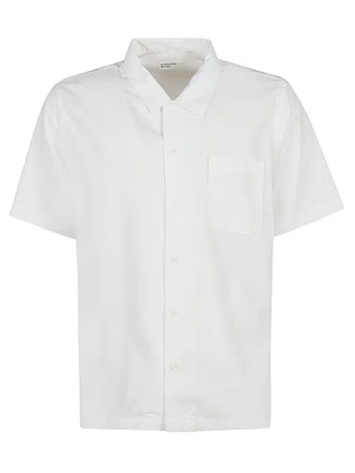 UNIVERSAL WORKS MEN WHITE SOLID SHIRT, M LUXURY SHIRTS FOR MEN DARVEYS