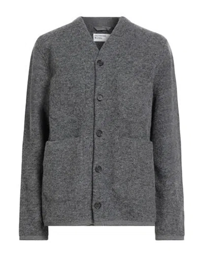 Universal Works Woman Cardigan Grey Size S Wool, Recycled Polyester