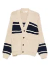 Universal Works Wool Cardigan In Neutral