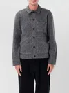 Universal Works Uniform Button-up Patch-pocket Jacket In Gray