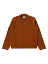 Universal Works Zip-fastening Bomber Jacket In Brown