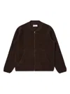 Universal Works Zip-fastening Bomber Jacket In Brown