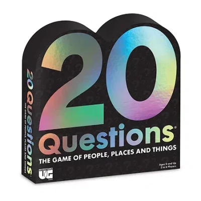 University Games 20 Questions Game People Places Things Board Game In Multi