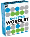 University Games 5-letter Wordlet A Confounding Word Strategy Game Set, 297 Piece In Multi Color