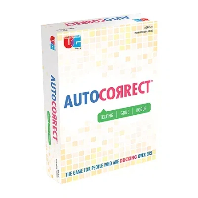 University Games Autocorrect Game Card Game In Multi