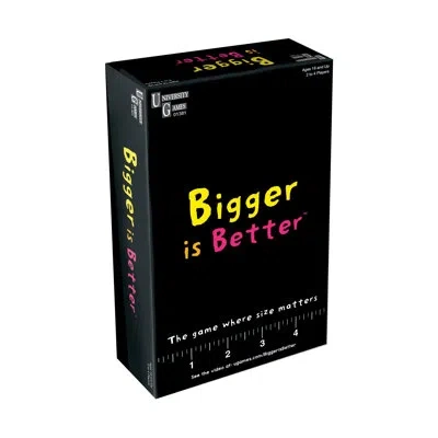 University Games Bigger Is Better