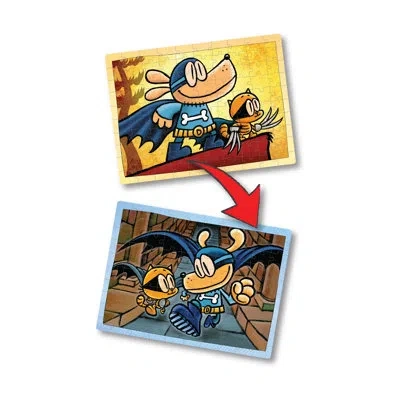 University Games Dog Man Adventures Lenticular Jigsaw Puzzle