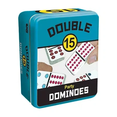 University Games Double 15 Party Dominoes Dominoes In Multi