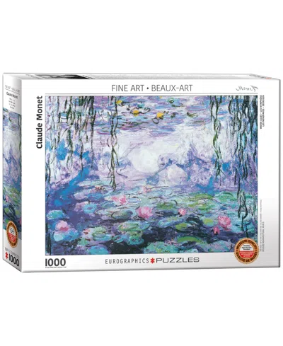 University Games Kids' Incorporated Claude Monet Water Lilies Jigsaw Puzzle, 1000 Pieces In No Color