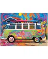 University Games Incorporated Volkswagen Wave Hopper Collectible Bus-shaped Tin Puzzle, 550 Pieces In No Color