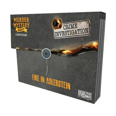 University Games Murder Mystery Party Case Files Fire In Adlerstein