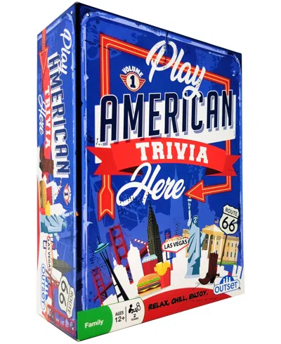 University Games Kids' Outset Media Play American Trivia Here Volume 1 In No Color