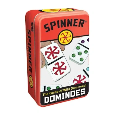 University Games Spinner - The Game Of Wild Dominoes! Dominoes In Multi