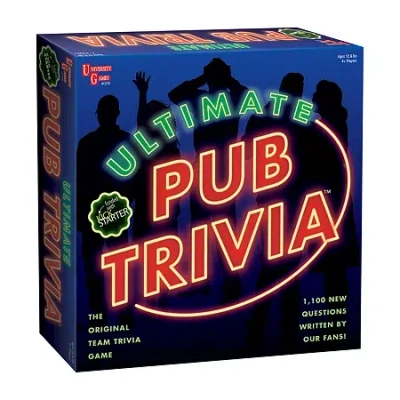 University Games Ultimate Pub Trivia Game In Blue