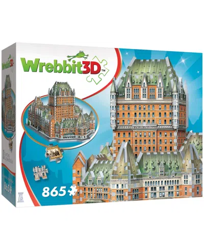 University Games Wrebbit Castles Cathedrals Le Chateau Frontenac 3d Puzzle, 865 Pieces In No Color