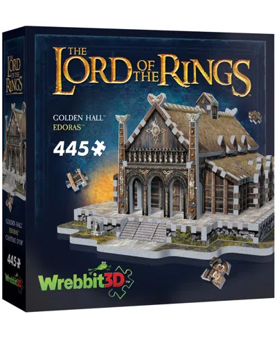 University Games Wrebbit The Lord Of The Rings Golden Hall Edoras 3d Puzzle, 445 Pieces In No Color