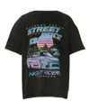 Univibe Big Boys Night Rider Distressed Print Short Sleeve T-shirt