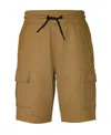 Univibe Big Boys Owen Cargo Shorts In Khaki