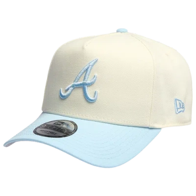 Unknown Atlanta Braves New Era Braves 940 A-frame Cap In Neutral