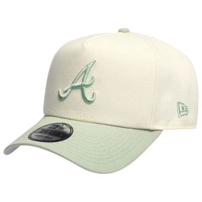 Unknown Atlanta Braves New Era Braves 940 A-frame Cap In Neutral