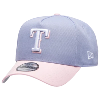 Unknown Texas Rangers New Era Rangers 940 A-frame Cap In Purple