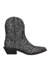 Unlace Ankle Boots In Black