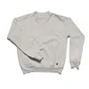 Unless Collective Luxe Crew Sweatshirt - M - Grey In Grey