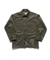 Unless Collective Men's Green Utility Jacket - Olive In Green