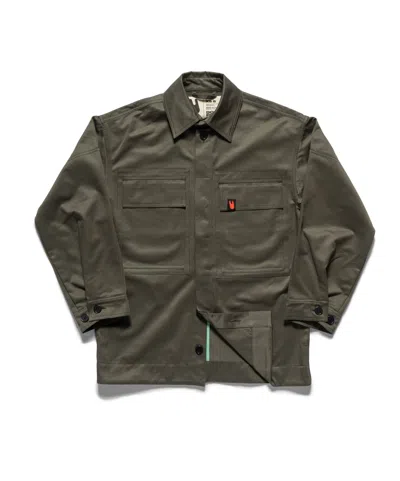 Unless Collective Men's Green Utility Jacket - Olive