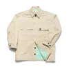 UNLESS COLLECTIVE MEN'S NEUTRALS CANVAS JACKET - M - SAND