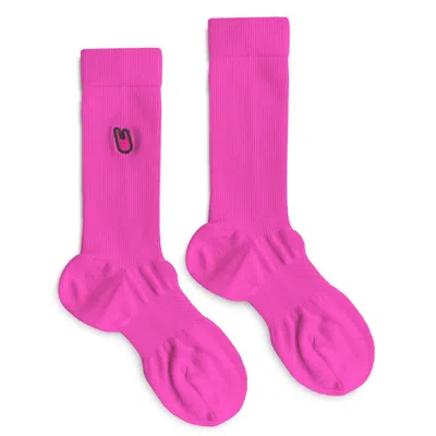 Unless Collective Men's Pink / Purple The Zilch Sock Three Pack -  Pink