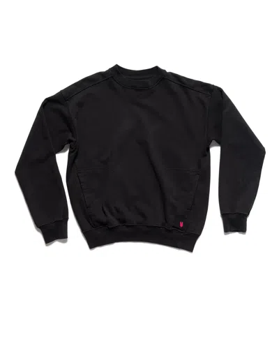 Unless Collective Women's Luxe Crew Sweatshirt - W - Black