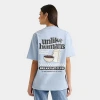 Unlike Humans Women's Cereal Boyfriend T-shirt In Blue