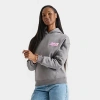 Unlike Humans Women's Fresh Baked Pullover Hoodie In Charcoal Grey