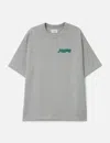 Unlikely Authentic Graphic Tee "jogging" In Gray