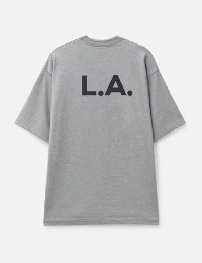 Unlikely Authentic Graphic Tee "l.a." In Gray