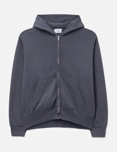 Unlikely Raglan Zip Hoodie In Blue