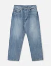 Unlikely Time Travel Jean Wide 1977wash In Blue