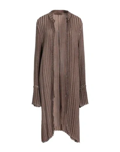 Un-namable Woman Cardigan Khaki Size 8 Viscose, Silk