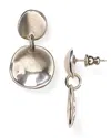 Uno De 50 Scales Drop Earrings In Silver