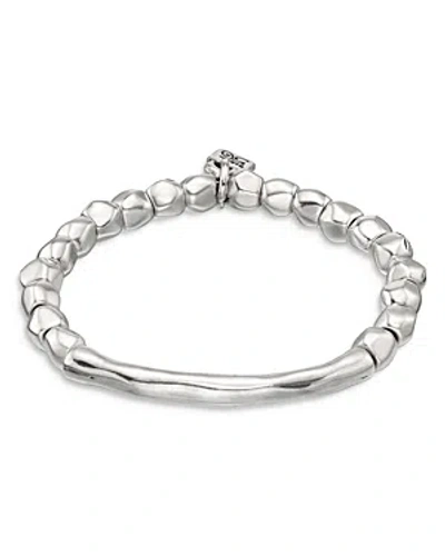 Uno De 50 Journey Stretch Bracelet In Silver