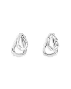 Uno De 50 Connected Link Earrings In Silver