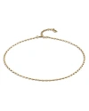 Uno De 50 My Chain Necklace In 18k Gold Plated, 16 In Gold