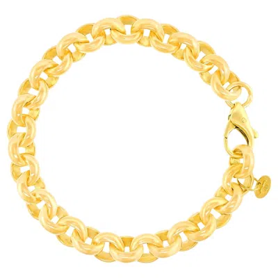 Pre-owned Unoaerre For Judith Leiber Yellow Gold Bracelet