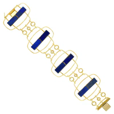 Pre-owned Unoaerre Mod Sixties Gold Bracelet In Multi